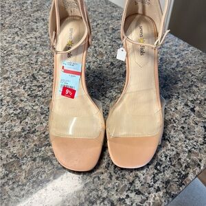 7 Dials shoes nude sandals